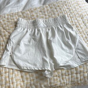 FP Movement by Free People White Athletic Shorts